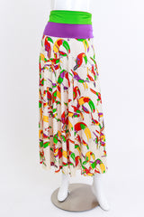 Giorgio Sant'Angelo Toucan Two Piece skirt @RECESS LA