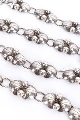 Taxco Sterling Silver Navarrete Chain Belt detail @RECESS LA