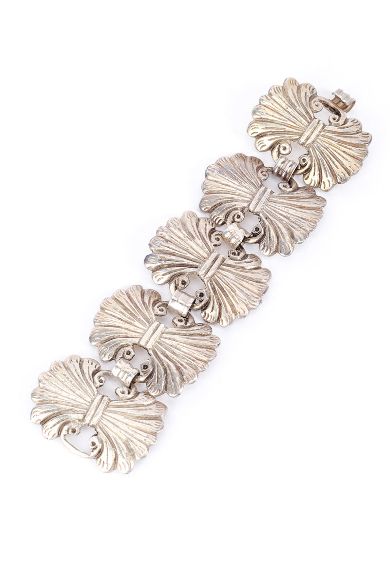 Sterling Silver Art Nouveau Link Bracelet @Recess LA