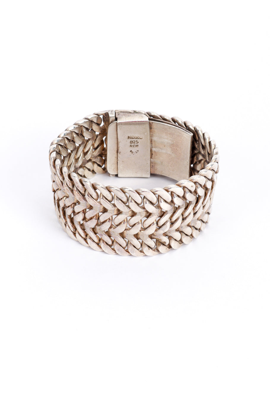 Taxco Sterling Silver Ichthyic Woven Bracelet @RECESS LA