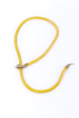 Vintage Iridescent Gold Mesh Snake Necklace Belt @RECESS LA