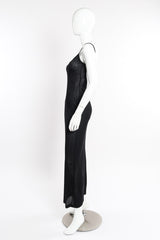 Vintage St. John Mesh Knit Dress side view on mannequin @recessla