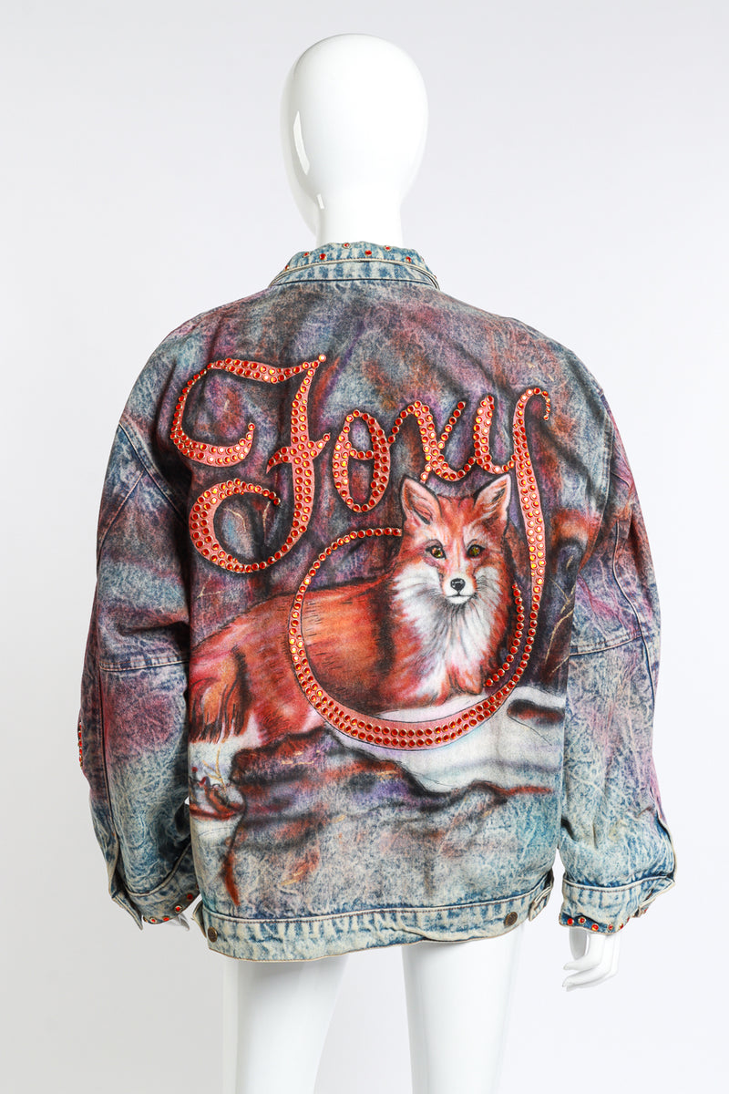 Vintage Tony Alamo Foxy Jacket back on mannequin @recess la