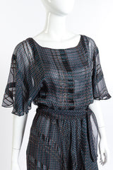 The Silk Farm Ditsy Dot Handkerchief Dress on mannequin @RECESS LA