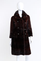 The Royal Fur Co Classique Mink Fur Coat @RECESS LA