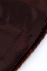 The Royal Fur Co Classique Mink Fur Coat stain @RECESS LA