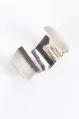 Vintage Tiffany & Co. Sterling Fold Cuff Bracelet view of interior @recess la