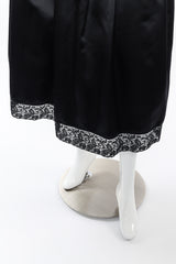 Valentino ruffle lace tiered skirt on mannequin bottom hem @recessla