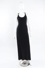 Valentino sleeveless maxi dress on mannequin @recessla