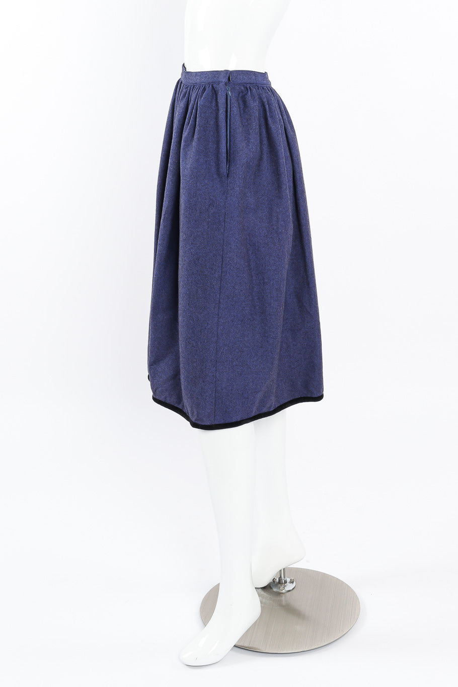 Valentino Boutique cotton denim top and skirt set on mannequin @recessla