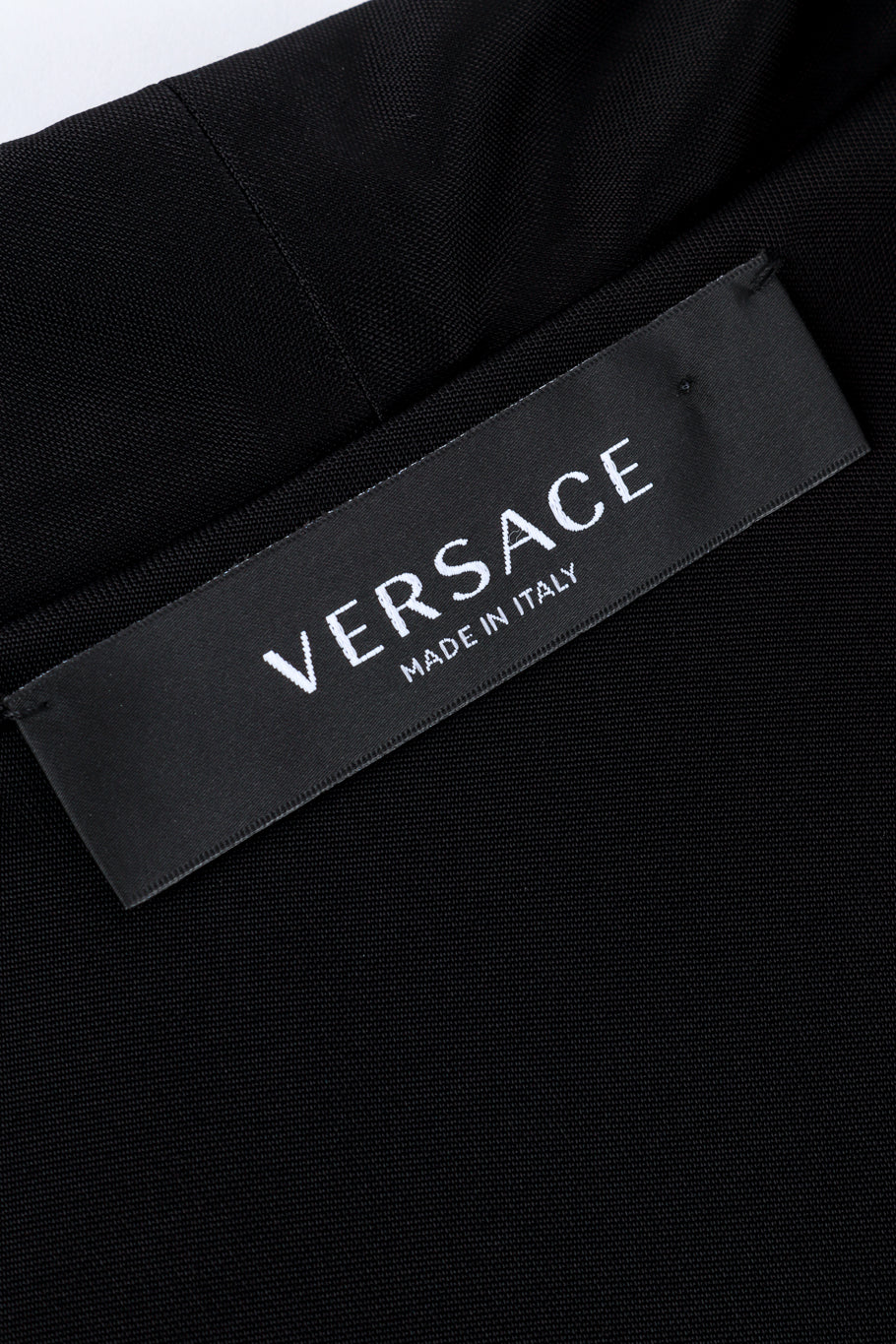 Versace 2023 S/S Cowl Neck Maxi Dress label @RECESS LA