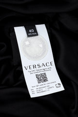 Versace 2023 S/S Cowl Neck Maxi Dress label @RECESS LA