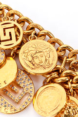 Versace La Medusa Charm Bracelet detail @RECESS LA