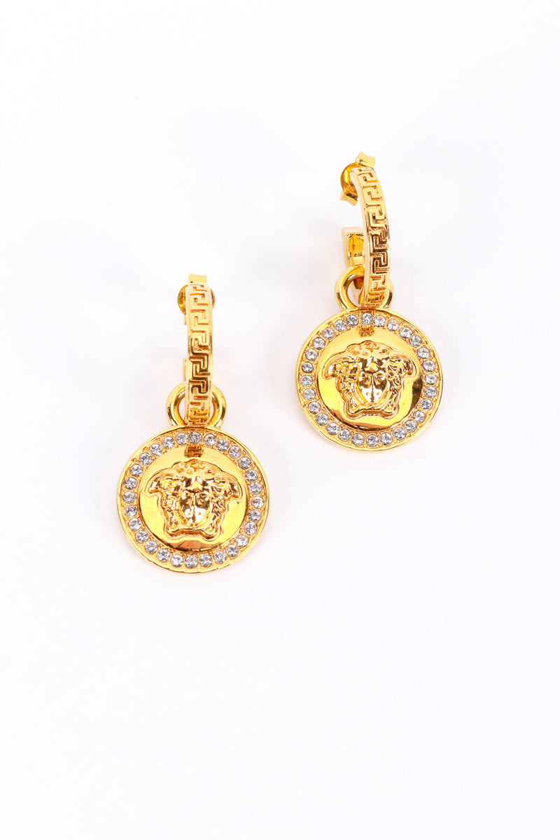 La Medusa Huggie Earrings flat lay @RECESS LA