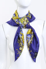 Versace La Medusa Filigree Scarf on mannequin @RECESS LA