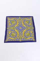 Versace La Medusa Filigree Scarf flat @RECESS LA