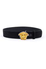 Vintage Gianni Versace Medusa Logo Belt front @recessla