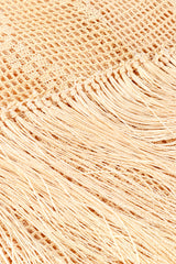 Vintage Crochet Flapper Fringe Dress fringe detail @RECESS LA