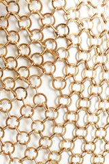 Vintage Hoop Chain Link Dress missing hoop link closeup @recess la