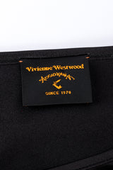 Vivienne Westwood Draped Metallic Jersey Dress label @recess la