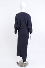 Vivienne Westwood Pewter Batwing Tapered Maxi Dress on mannequin @RECESS LA