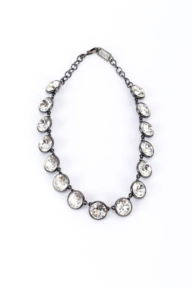 YSL Crystal Riviere Collar Necklace @RECESS LA