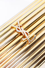 YSL "Opium" Gold Tassel Minaudière logo @RECESS LA