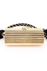 YSL "Opium" Gold Tassel Minaudière bottom @RECESS LA