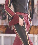 2016 F/W Leather Moto Pant by Chloe on model hands in pockets close  @recessla