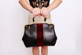 Roberta Di Camerino Caravel Leather Frame Handbag @RECESS LA