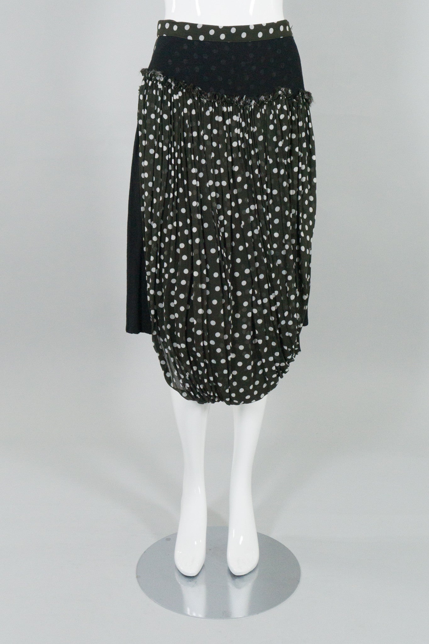 Comme des Garcons Dot Layered Bubble Skirt