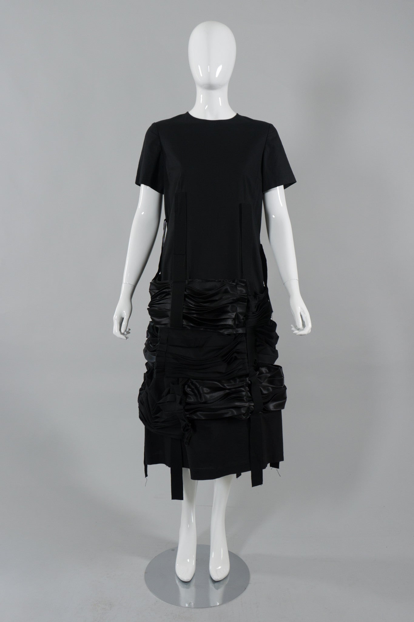 Comme des Garçons Tiered Ribbon Dress