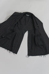 Junya Watanabe Comme des Garcons Pinstripe Back Vent Jacket