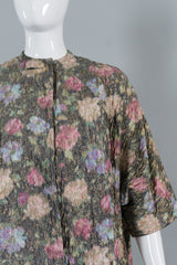 Jean Hercey Vintage Couture Brocade Coat