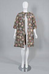 Jean Hercey Vintage Couture Brocade Coat