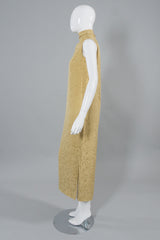 Rudi Gernreich Butter Burnour Column Dress