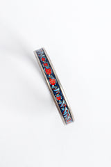 Vintage Hermés Tropical Fish Narrow Enamel Bracelet II angle @ Recess LA