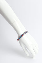 Vintage Hermés Tropical Fish Narrow Enamel Bracelet II mannequin wrist @ Recess LA