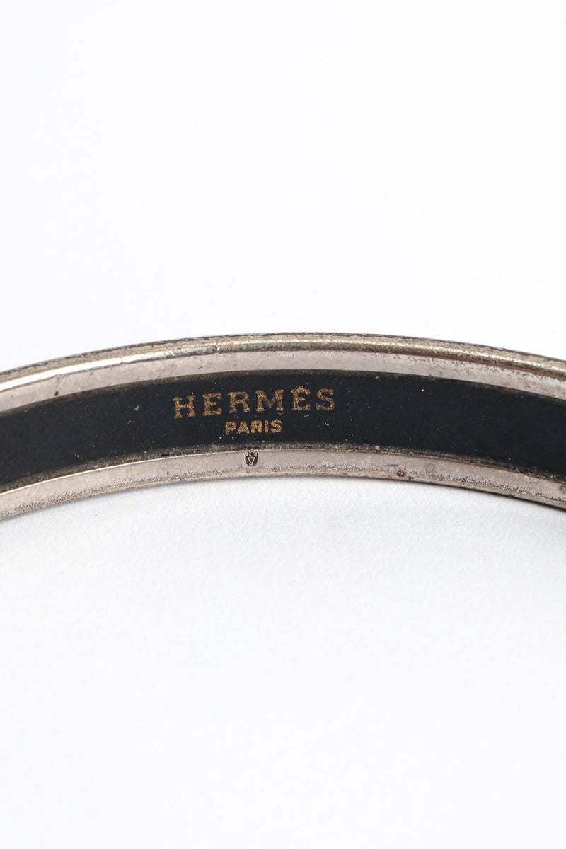 Vintage Hermés Tropical Fish Narrow Enamel Bracelet II signed @ Recess LA