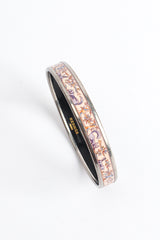 Vintage Hermés Forest Animal Narrow Enamel Bracelet angle @ Recess LA