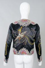 Dynasty Vintage Beaded Phoenix Jacket