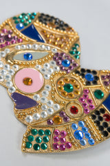 Bijoux Face Brooch