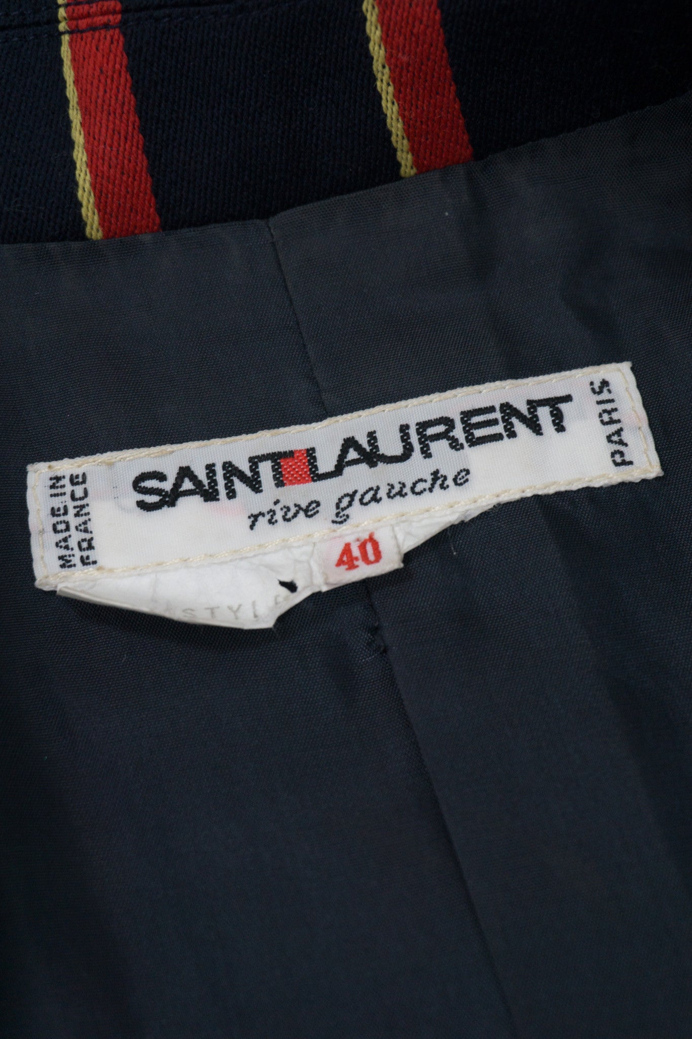 Yves Saint Laurent Rive Gauche Label