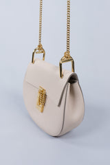 Chloe Drew Crossbody Shoulder Bag in Cement Pink