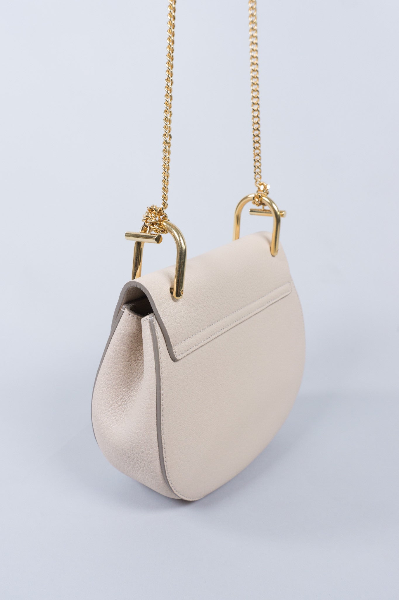 Chloe Drew Crossbody Shoulder Bag in Cement Pink