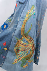 Polo Ralph Lauren Storybook Embroidered Denim Skirt