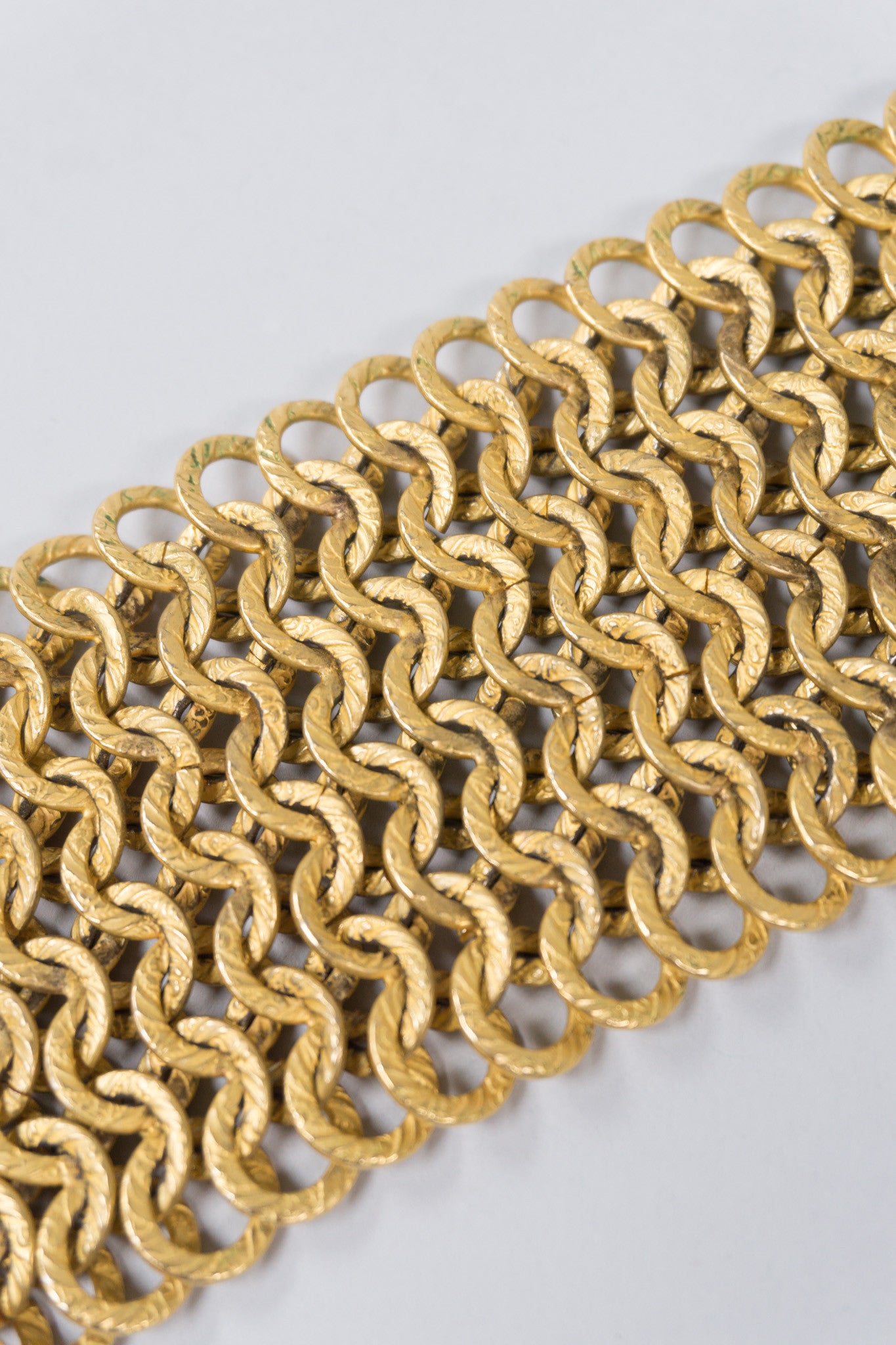 Deanna Hamro Gold Chain Mail Choker