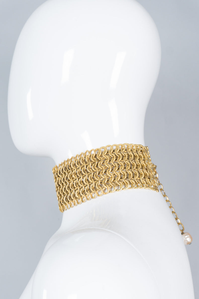 Deanna Hamro Gold Chain Mail Choker