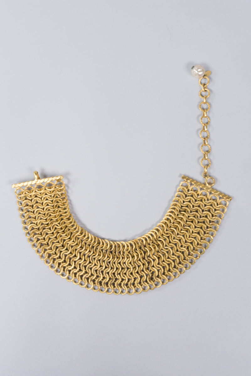 Deanna Hamro Gold Chain Mail Choker