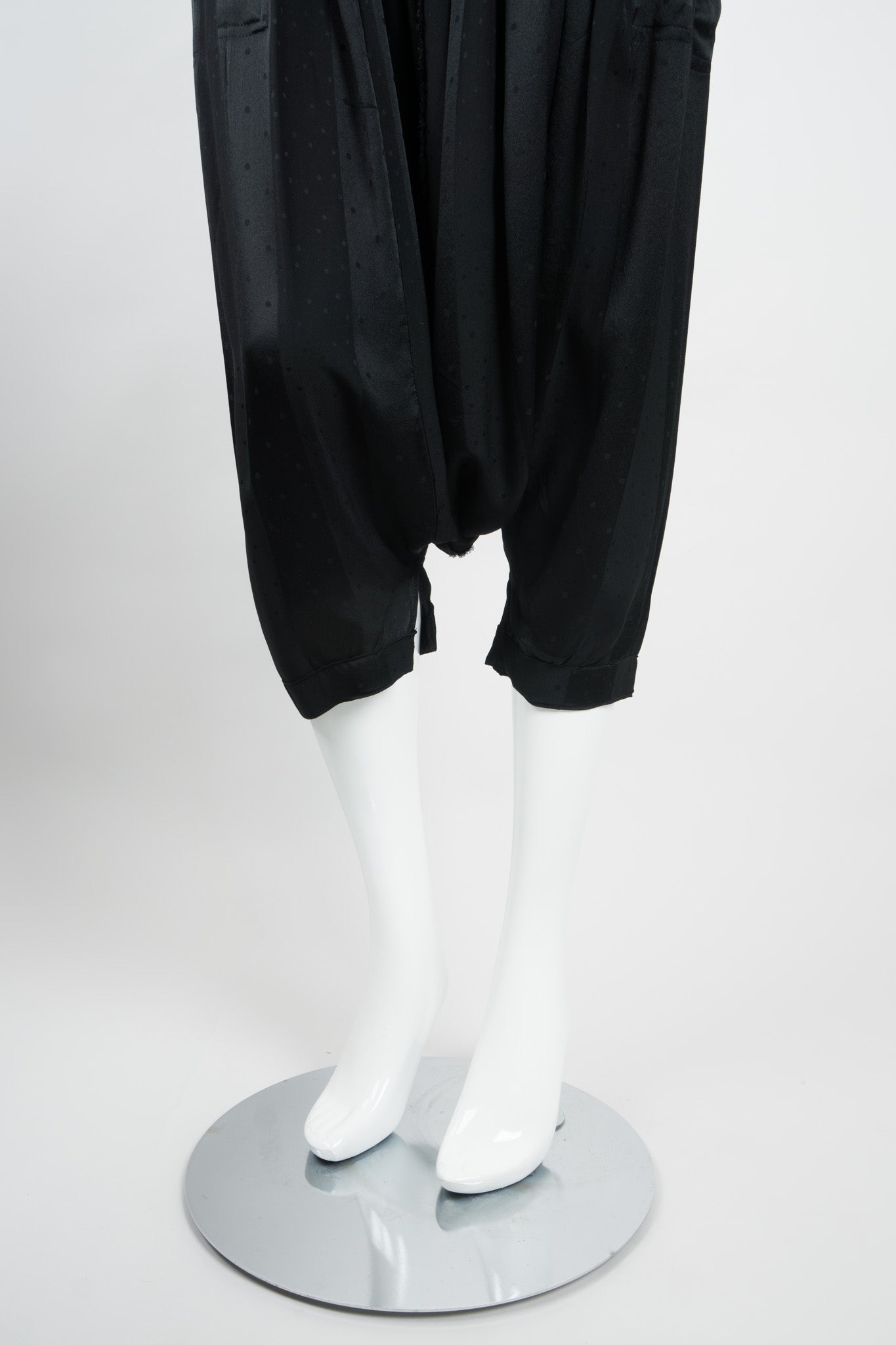 Jean Paul Gaultier JPG Maille Femme Silk Cropped Harem Pant